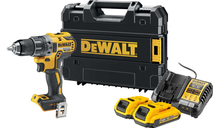 DeWalt DCD791NT-XJ Batterie 2,0 Ah (2x) Kit de Démarrage Main Image