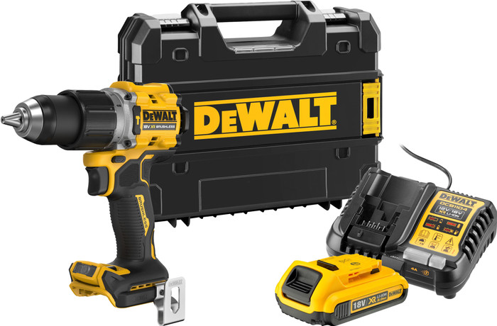 DeWalt DCD805NT-XJ Batterie 2,0 Ah Kit de Démarrage Main Image