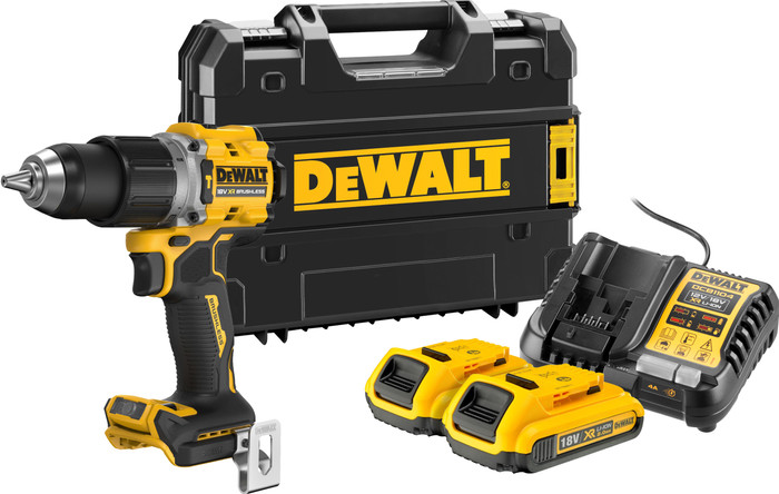 DeWalt DCD805NT-XJ Batterie 2,0 Ah (2x) Kit de Démarrage Main Image