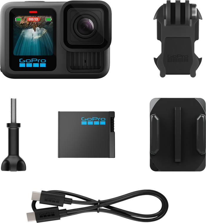 GoPro HERO 13 Black + GoPro ND Filter 4-Pack accessory