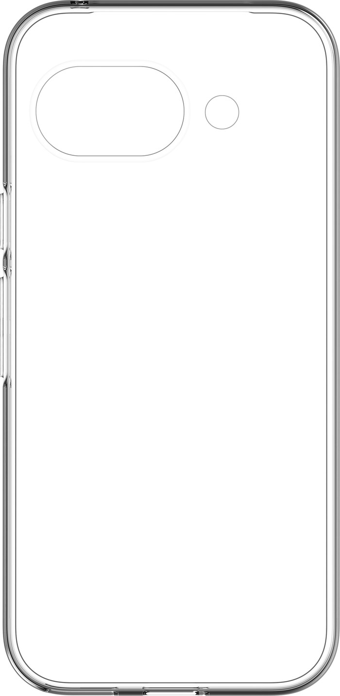 Just in Case Soft Design Google Pixel 10a Back Cover Transparant voorkant