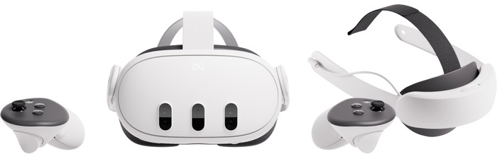 Meta Quest 3 512GB Refurbished + Elite Strap with Battery Main Image