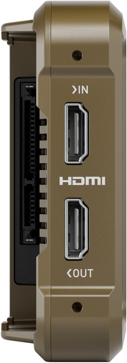 Atomos Ninja linkerkant