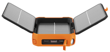 Xtorm Solar Power Bank with Fast charging 10,000mAh and Stand bottom