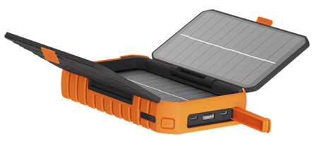 Xtorm Solar Power Bank with Fast charging 10,000mAh and Stand bottom