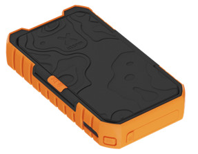 Xtorm Solar Power Bank with Fast charging 10,000mAh and Stand left side