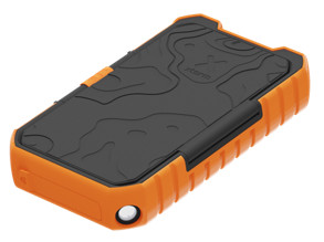 Xtorm Solar Power Bank with Fast charging 10,000mAh and Stand right side