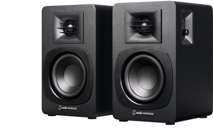 Audio-Technica AT-LP60XUSBGM + Audio-Technica ATH-SP3X Black right side