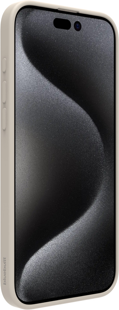 BlueBuilt Back Cover iPhone 16 Pro Max Beige front
