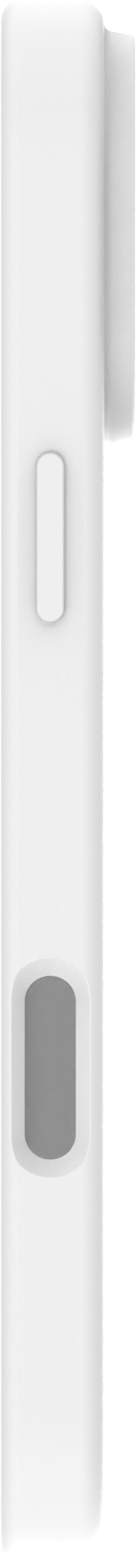 BlueBuilt Back Cover iPhone 16 Pro Max Wit + Privacy Filter Screenprotector Glas linkerkant