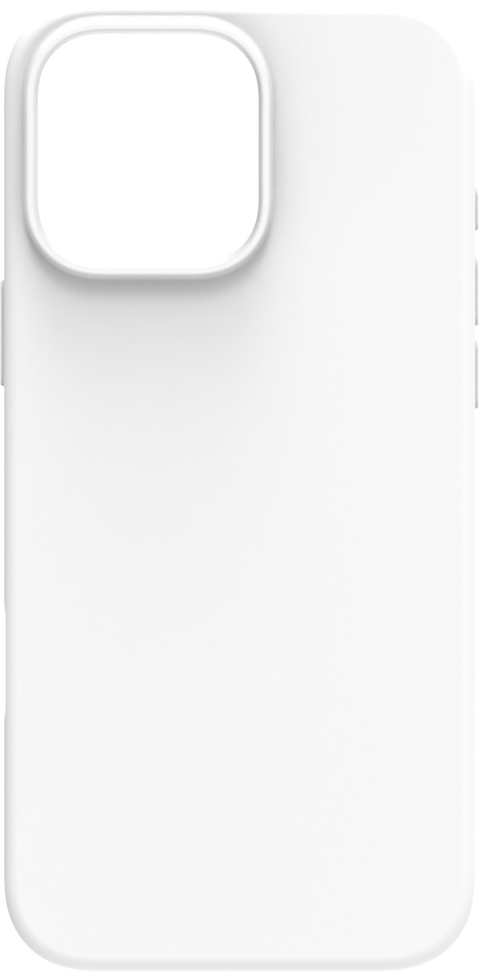 BlueBuilt Back Cover iPhone 16 Pro Max Wit + Privacy Filter Screenprotector Glas achterkant