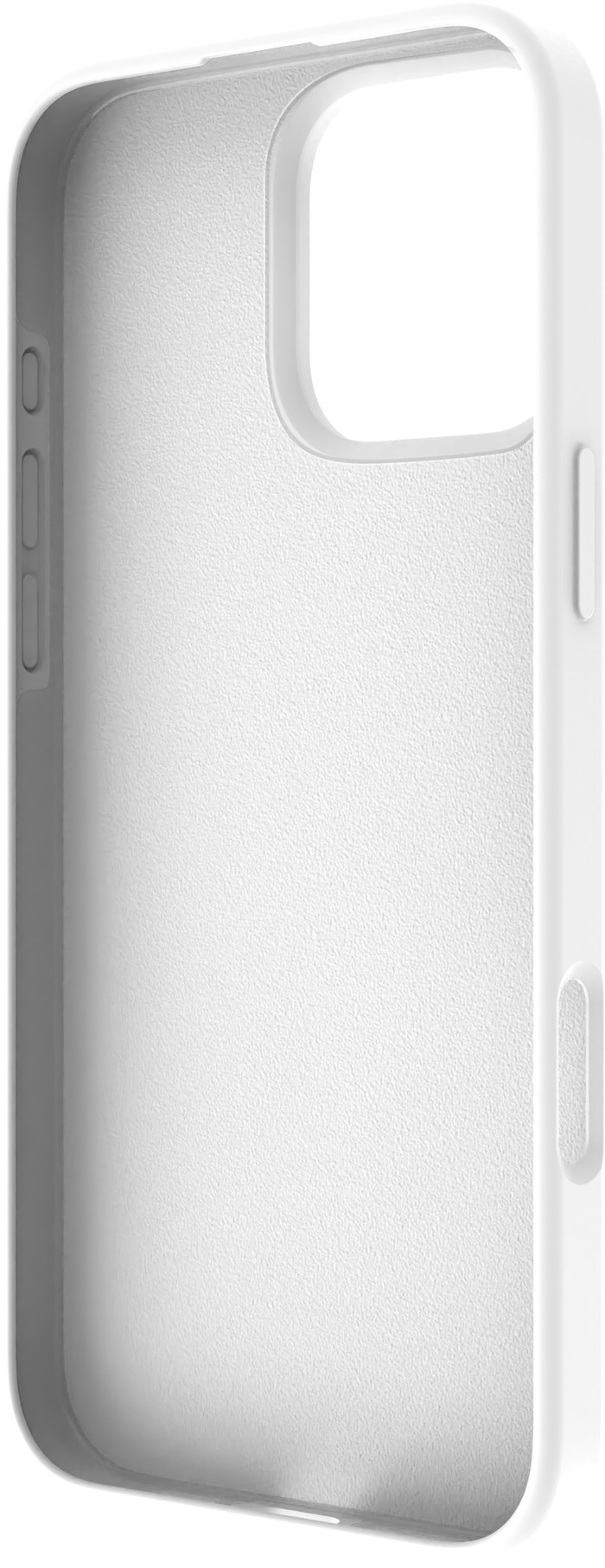 BlueBuilt Back Cover iPhone 16 Pro Max Wit + Privacy Filter Screenprotector Glas voorkant