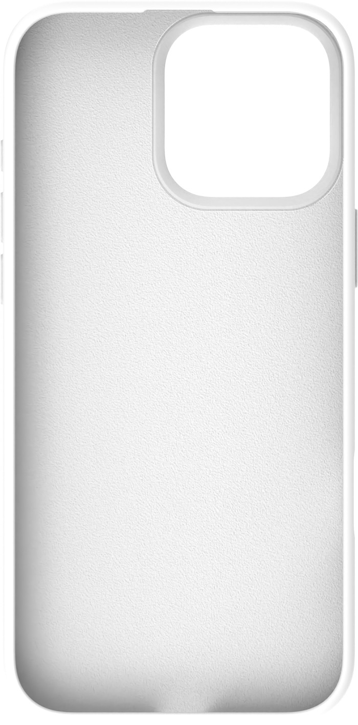 BlueBuilt Back Cover iPhone 16 Pro Max Wit + Privacy Filter Screenprotector Glas achterkant