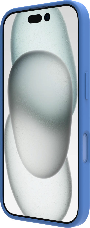 BlueBuilt Back Cover iPhone 16 Blauw achterkant