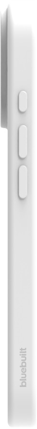 BlueBuilt Back Cover iPhone 16 Blanc côté droit