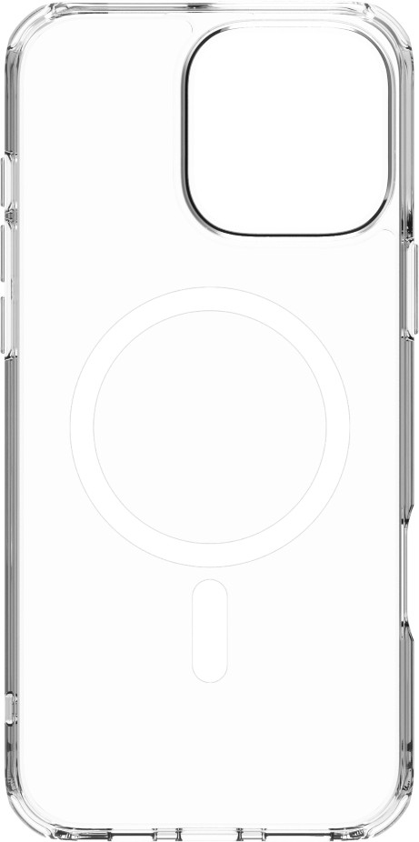 BlueBuilt Protective Back Cover with MagSafe iPhone 16 Pro Max Transparent front