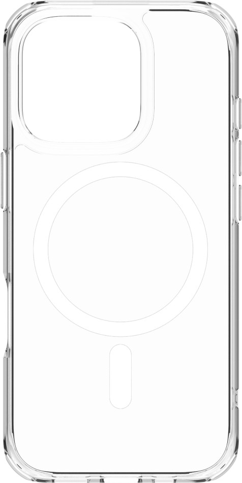 BlueBuilt Protective Back Cover with MagSafe iPhone 16 Pro Transparent front