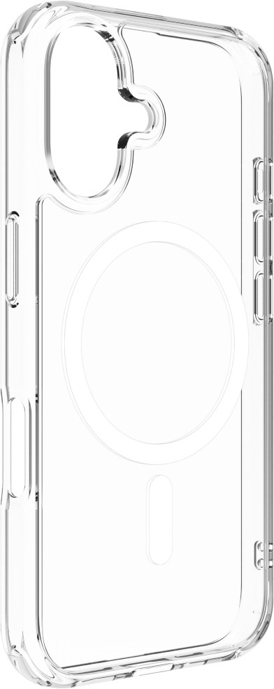 BlueBuilt Protective Back Cover avec MagSafe iPhone 16 Transparent avant