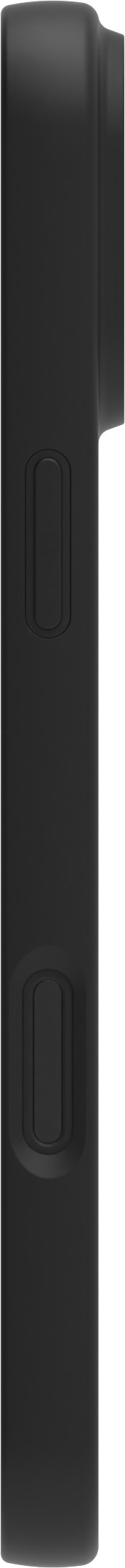 BlueBuilt Back Cover Apple iPhone 16 Plus Zwart + Screenprotector Glas linkerkant