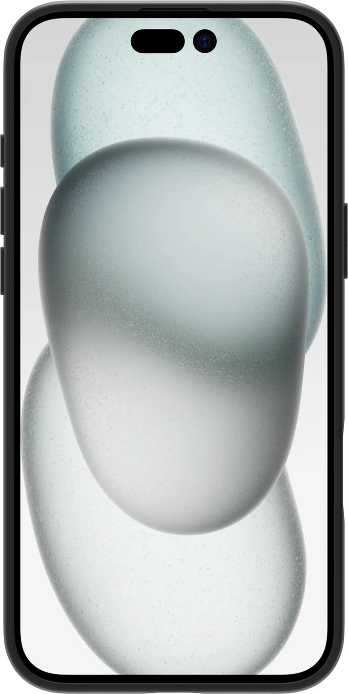 BlueBuilt Back Cover Apple iPhone 16 Plus Zwart + Screenprotector Glas voorkant