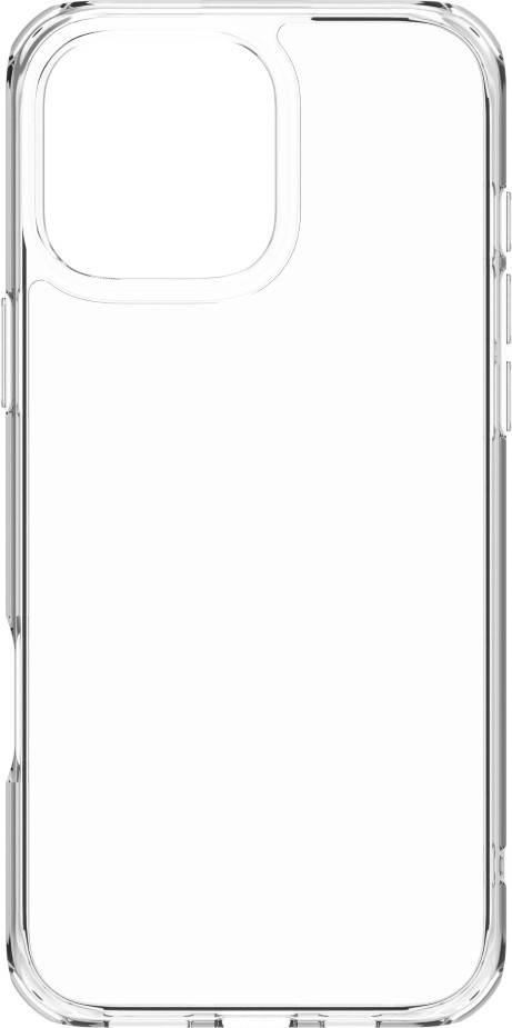 Apple iPhone 16 Pro Max 256GB Desert Titanium + BlueBuilt Back Cover Transparent front