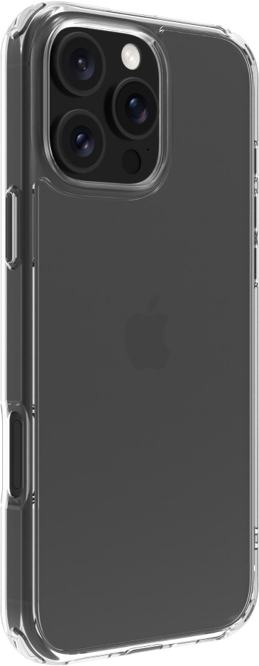 Apple iPhone 16 Pro Max 256GB Desert Titanium + BlueBuilt Back Cover Transparent front