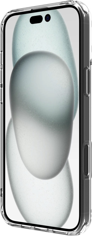 Apple iPhone 16 Plus 256GB White + BlueBuilt Protective Back Cover Transparent back