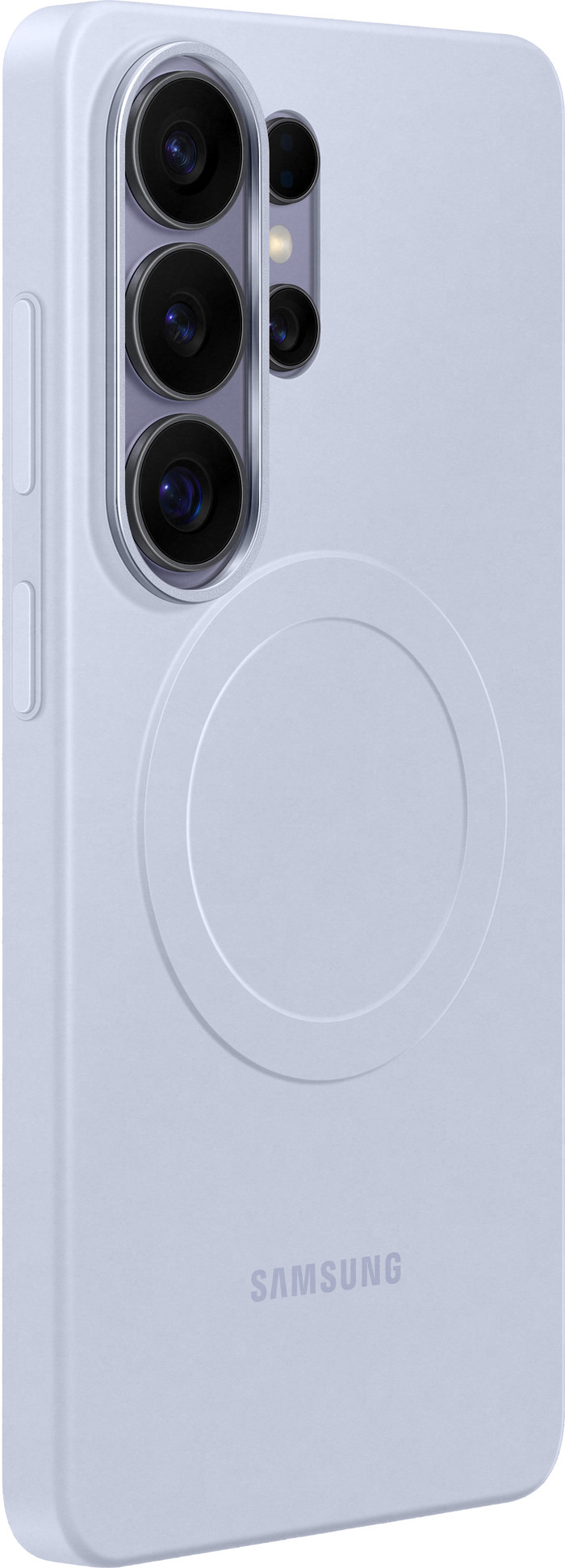 Samsung Galaxy S26 Ultra Slim Back Cover met Magneet Paars rechterkant