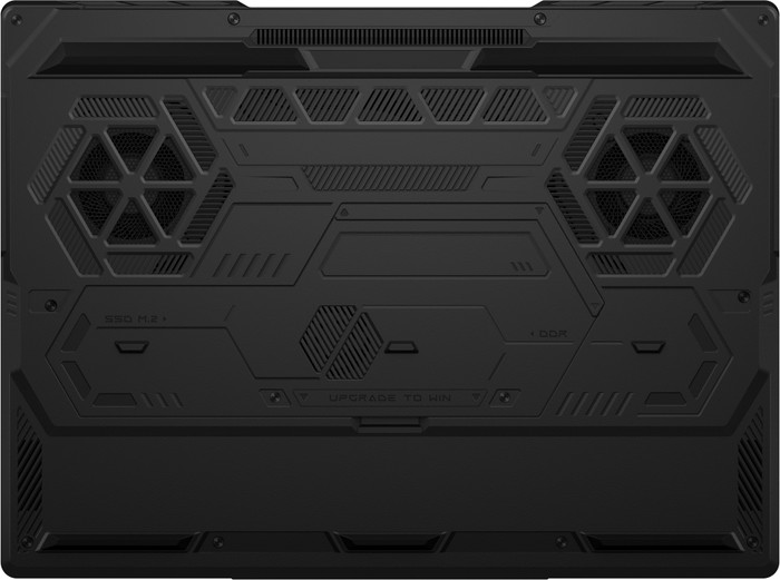 MSI Raider 16 OLED HX B2WH-042BE onderkant