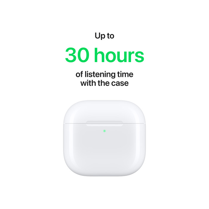 Apple AirPods 4 + Étui visuel fournisseur