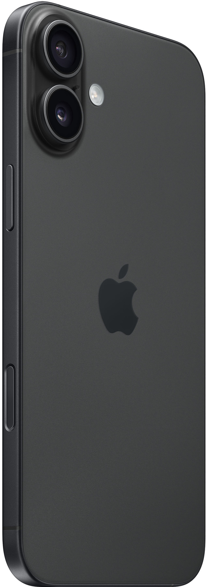 Apple iPhone 16 128GB Black + Apple Fast Charger right side