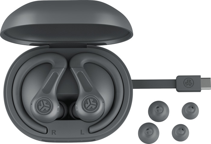 JLab Jbuds Sport ANC 4 Gris accessoire