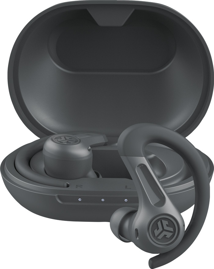 JLab Jbuds Sport ANC 4 Gris détail