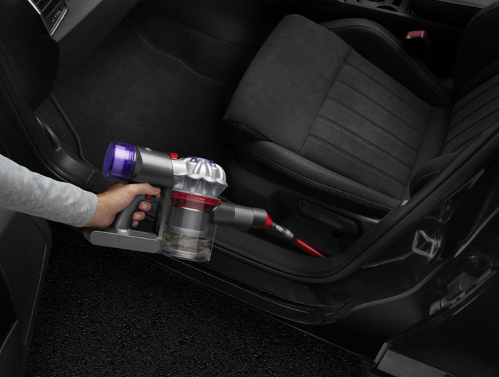 Dyson V8 Advanced product in gebruik