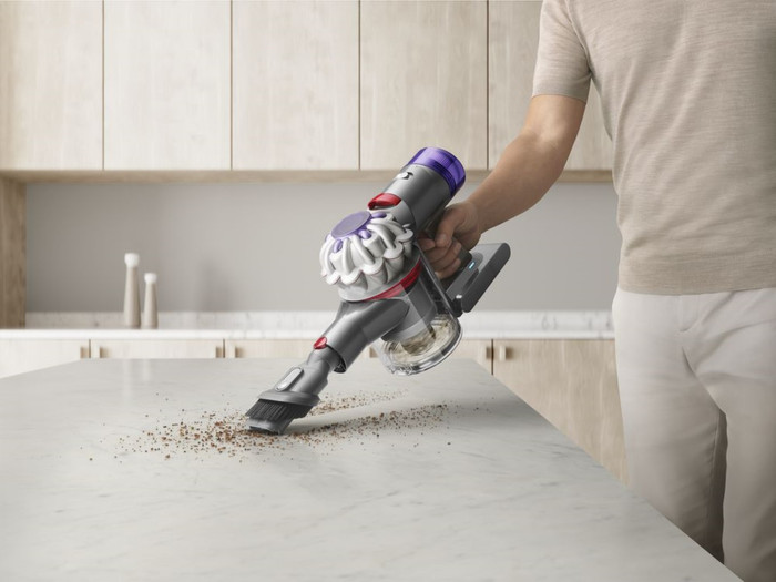 Dyson V8 Advanced product in gebruik