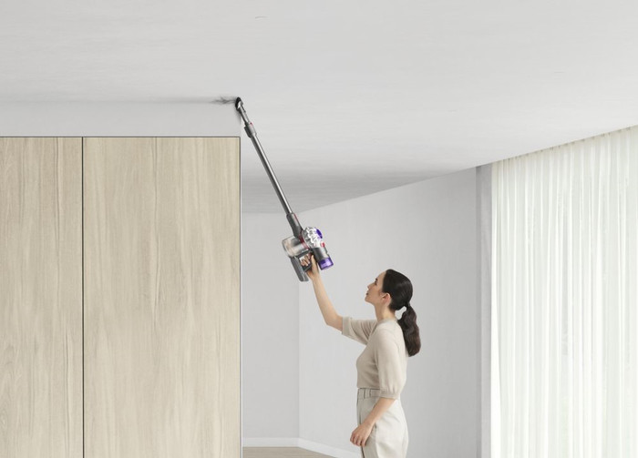 Dyson V8 Advanced product in gebruik