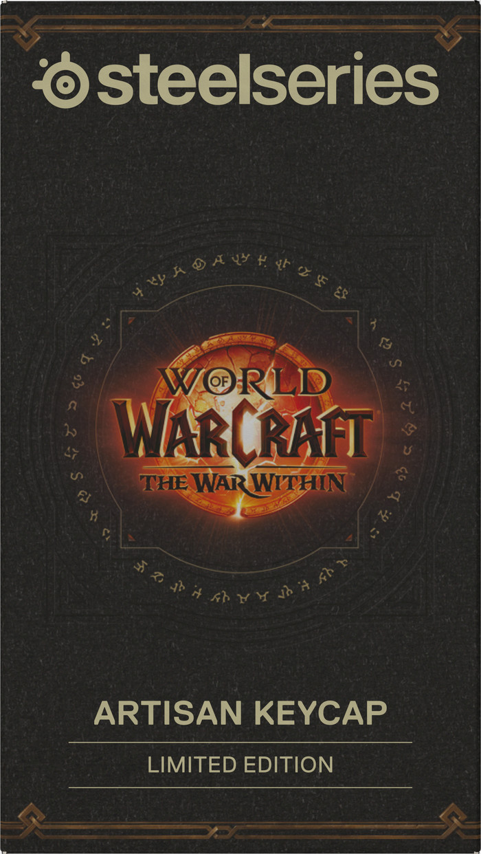 SteelSeries Artisan Keycap World of Warcraft Edition emballage