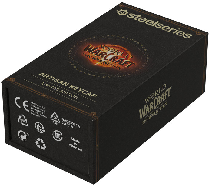 SteelSeries Artisan Keycap World of Warcraft Edition emballage