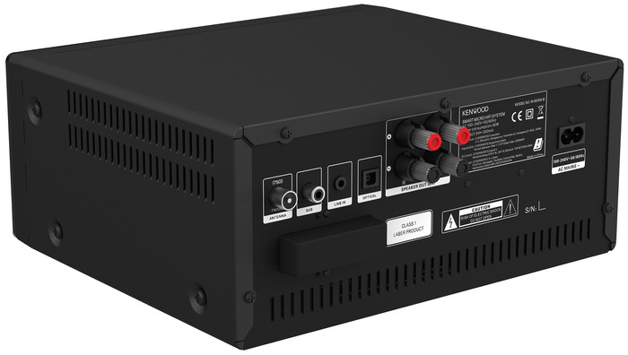 Kenwood M9500S Zwart achterkant