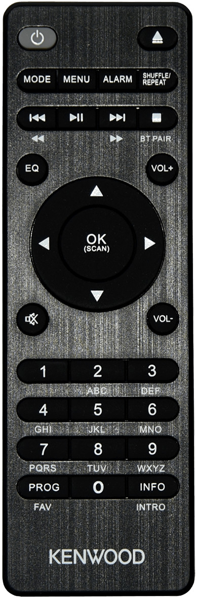 Kenwood M9500S Zwart accessoire