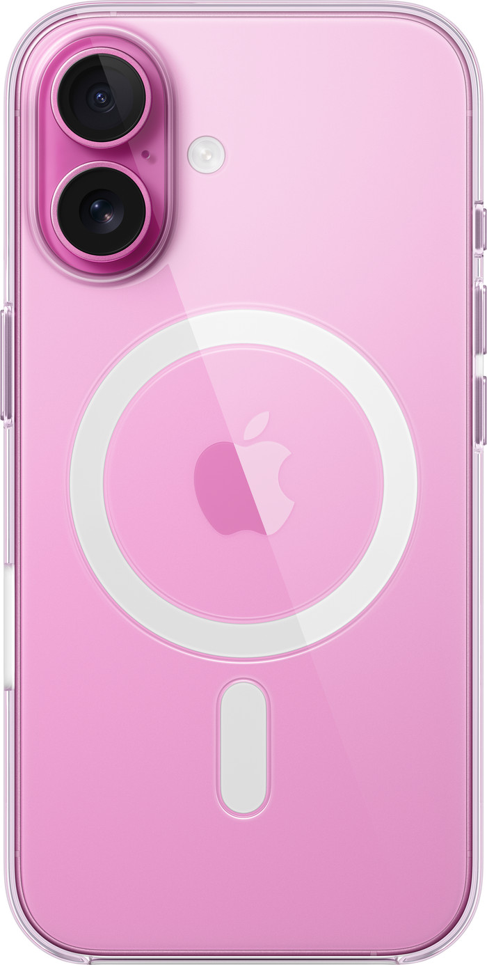 Apple iPhone 16 Back Cover avec MagSafe Transparent arrière