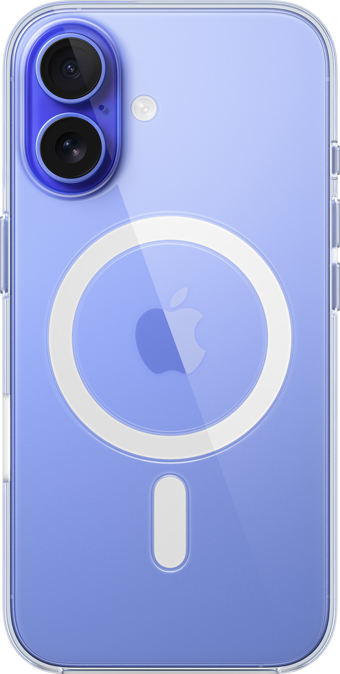 Apple iPhone 16 Back Cover avec MagSafe Transparent arrière