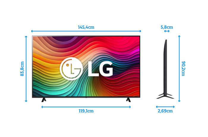 LG 65NANO81T6A (2024) visuel Coolblue 4