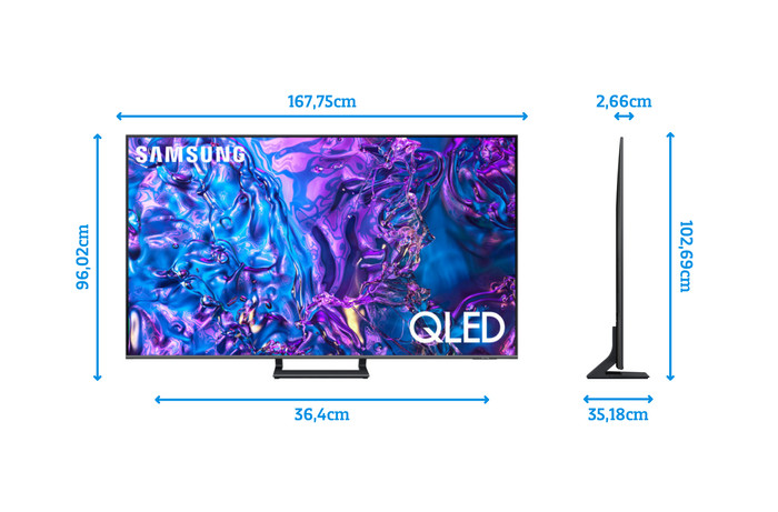 Samsung QLED 75Q74D (2024) visual Coolblue 4