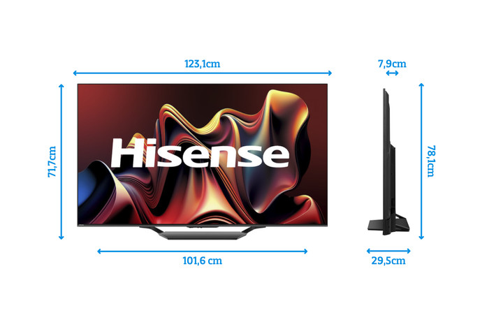 Hisense Mini-LED 55U7NQ (2024) visual Coolblue 4