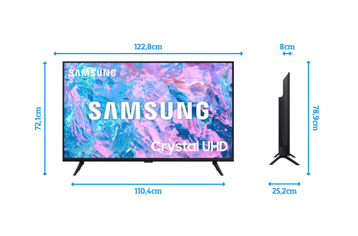 Samsung Crystal UHD 55CU7040 (2024) visual Coolblue 4