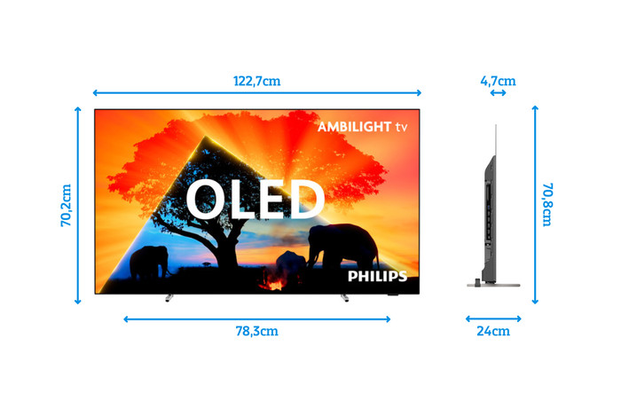 Philips 55OLED759 - Ambilight (2024) visuel Coolblue 4
