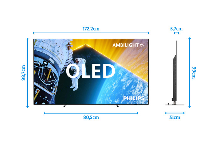 Philips 77OLED809 - Ambilight (2024) visual Coolblue 4