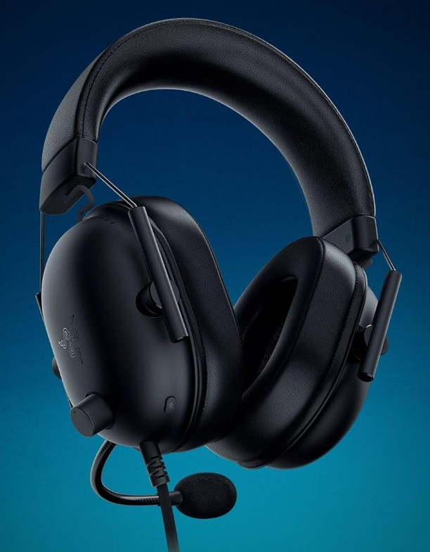 Razer BlackShark V2 X PlayStation Noir avant