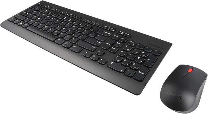 Lenovo 510 Wireless Combo Keyboard & Mouse -US English 103P- Black côté droit
